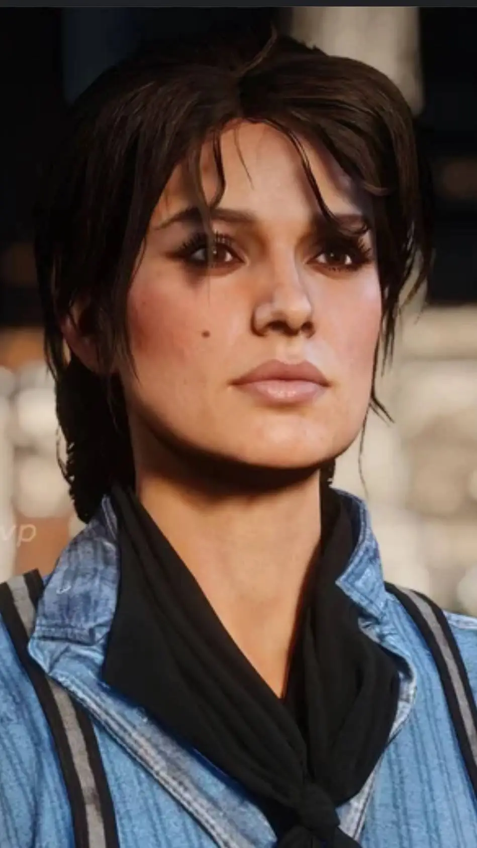 ai character: Mary linton background