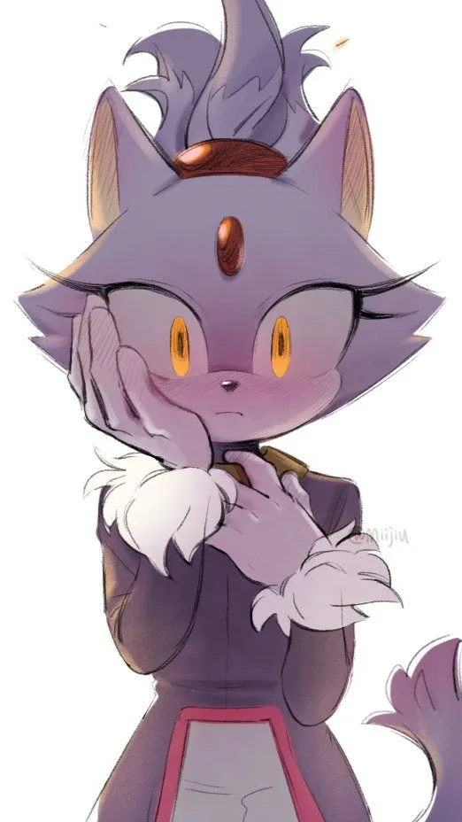 ai character: Blaze the cat background