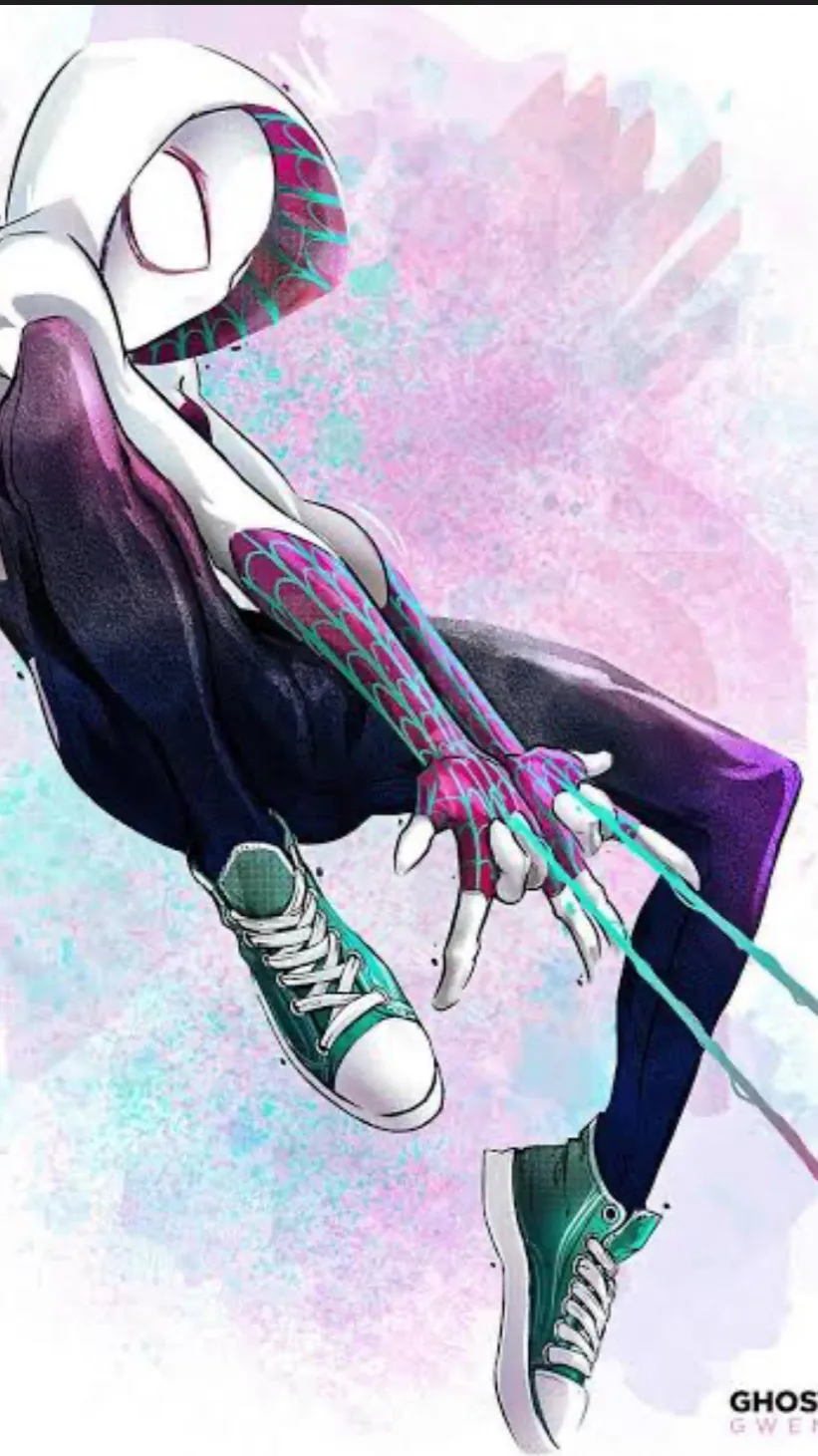 ai character: Gwen spider pt6 background