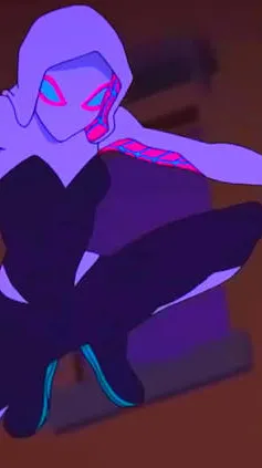 ai character: Gwen spider pt7 background