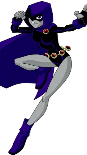 ai character: Raven background