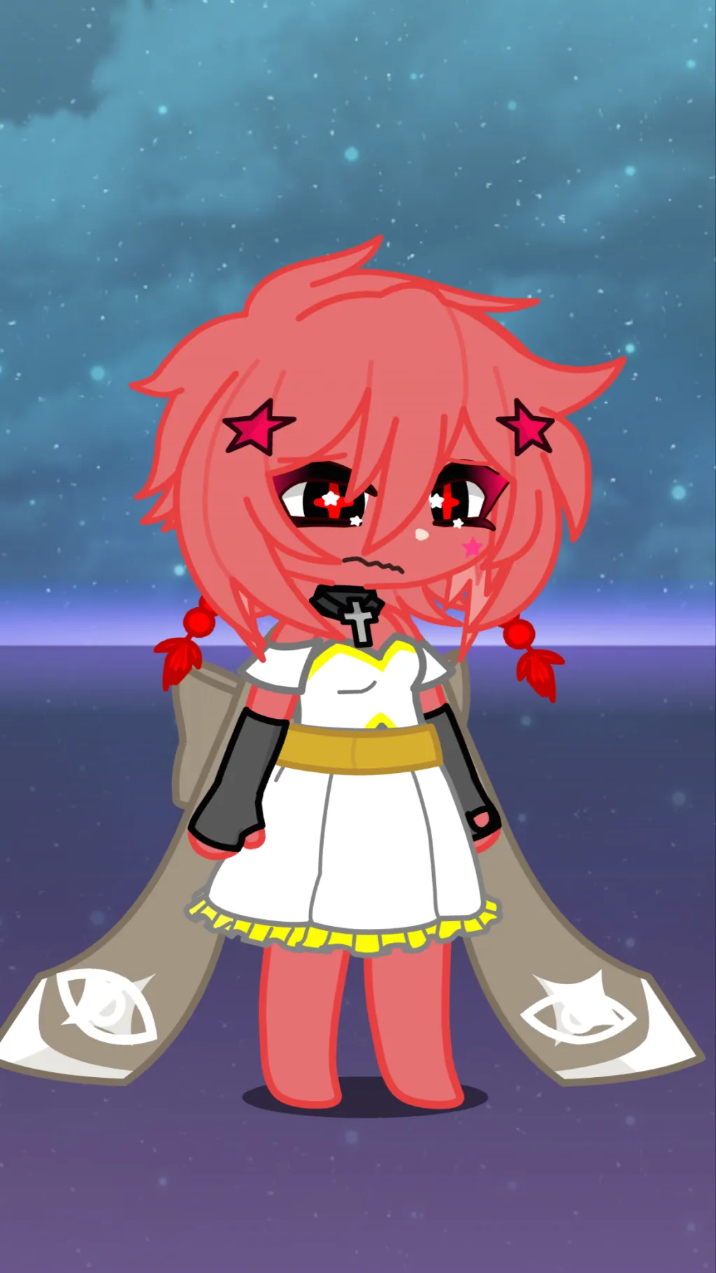 ai character: Misty  background