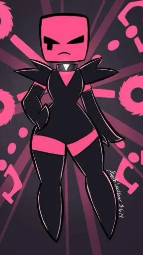 ai character: Cubic background