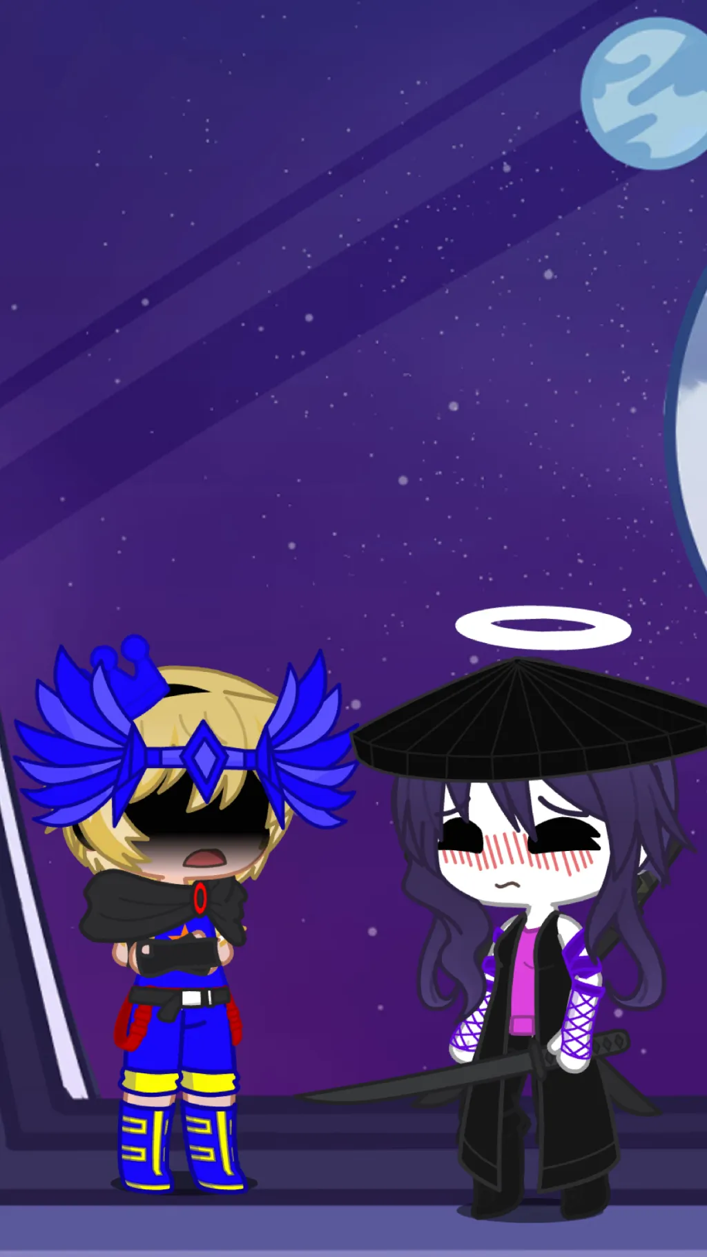 ai character: Martyr and turking background