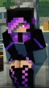 ai character: Purple pt2 background