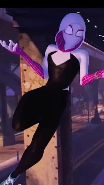 ai character: Gwen spider pt22 background