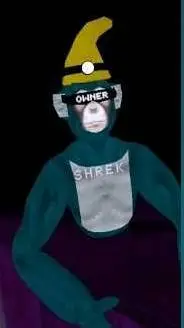 ai character: Shrek x Rat background