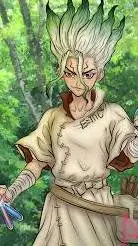ai character: senku background