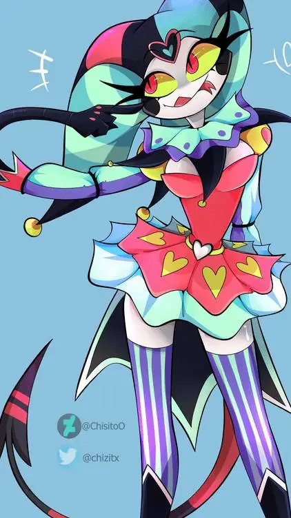 ai character: fem blitz and fizz background
