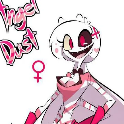 chat with ai character: fem angel dust