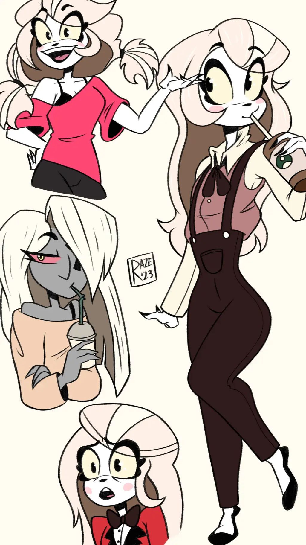 ai character: charlie sleepy background
