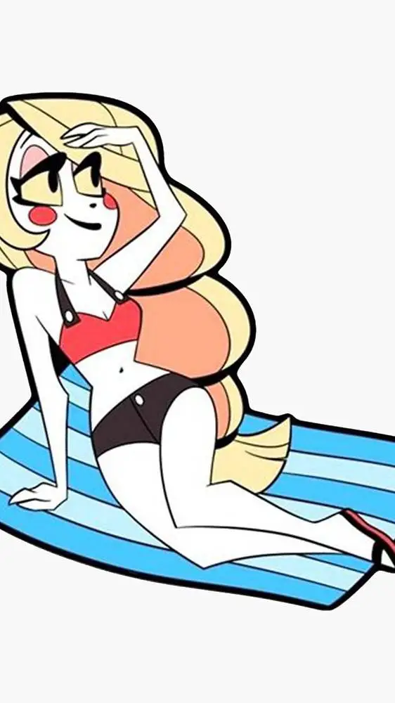 ai character: charlie beach background