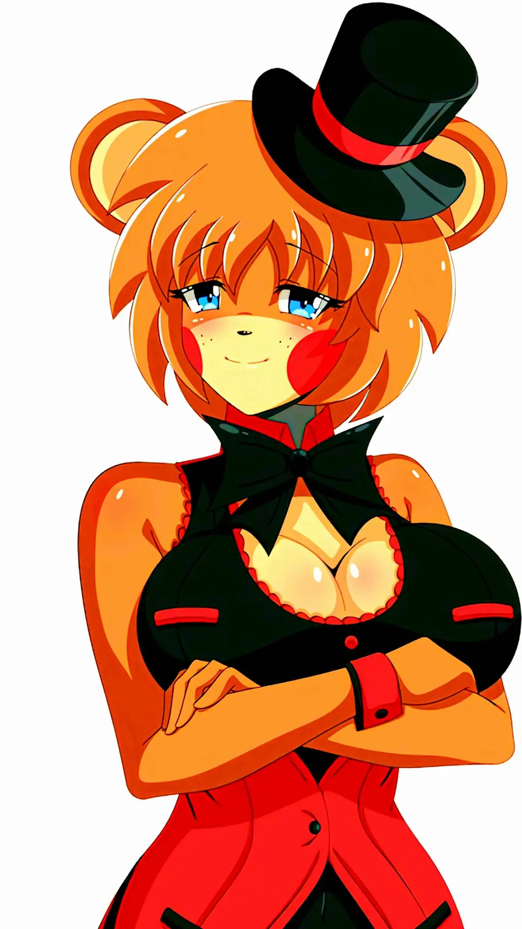 ai character: Fnia Freddy  background