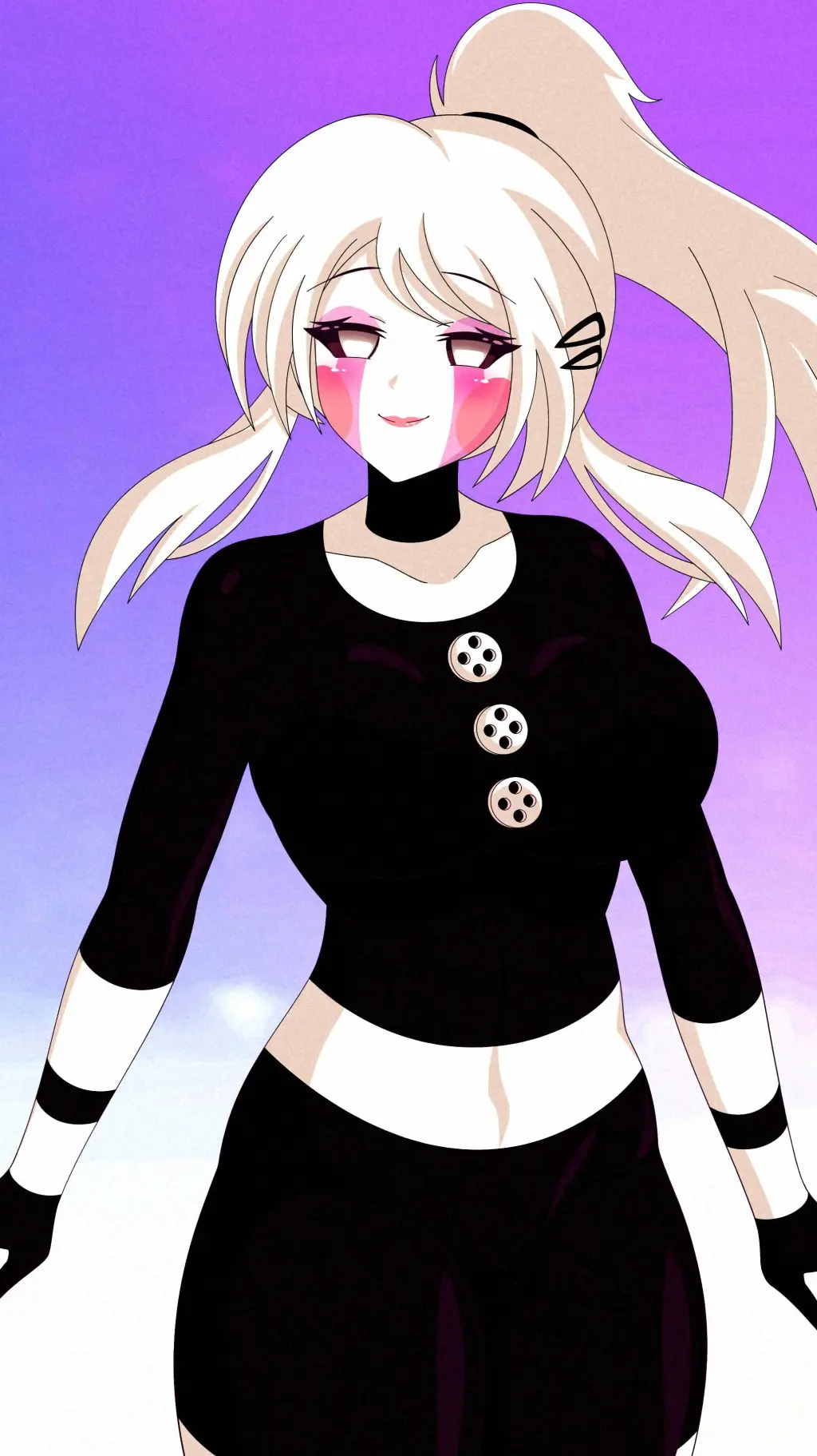 ai character: (Fnia) Puppet  background