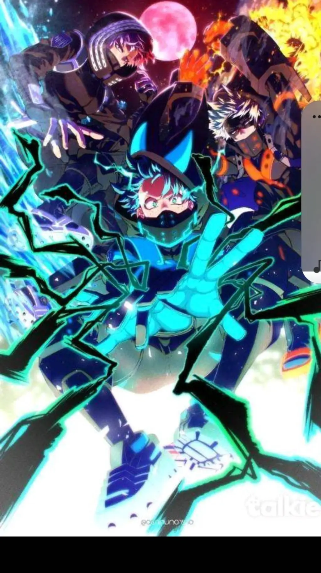 ai character: mha background