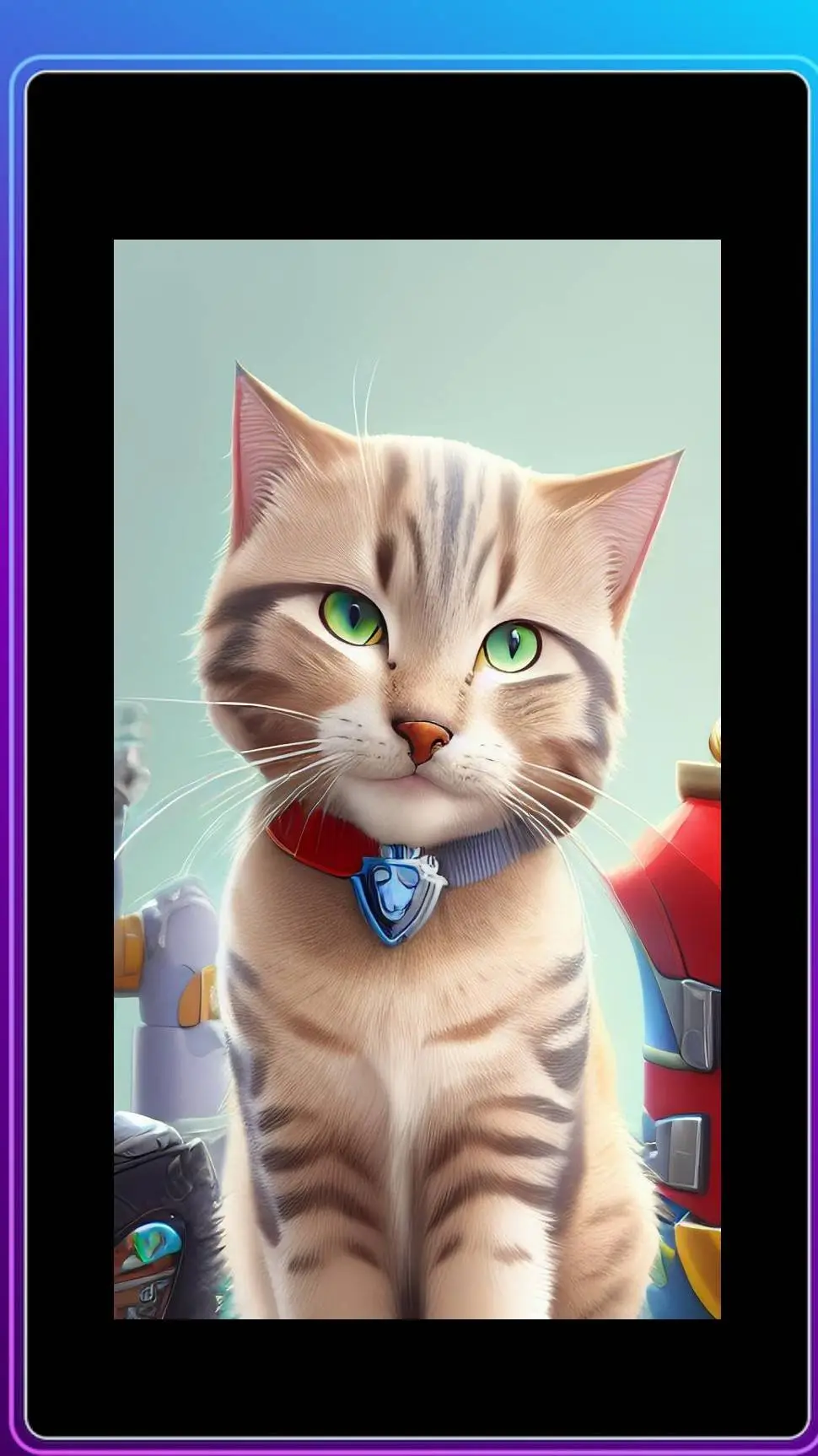 ai character: sweet loveable Tom background