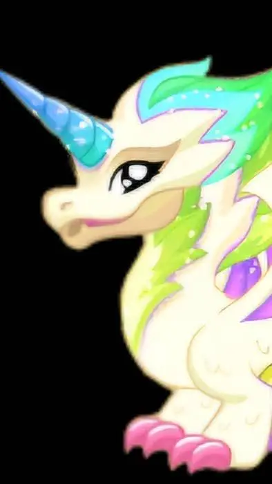 ai character: Chromacorn Dragon background