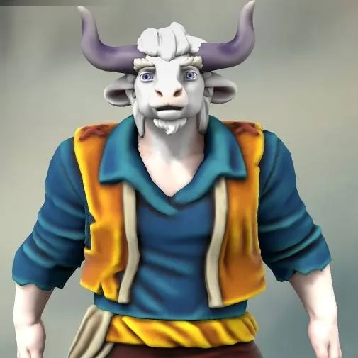 chat with ai character: Manrak Rockhorn