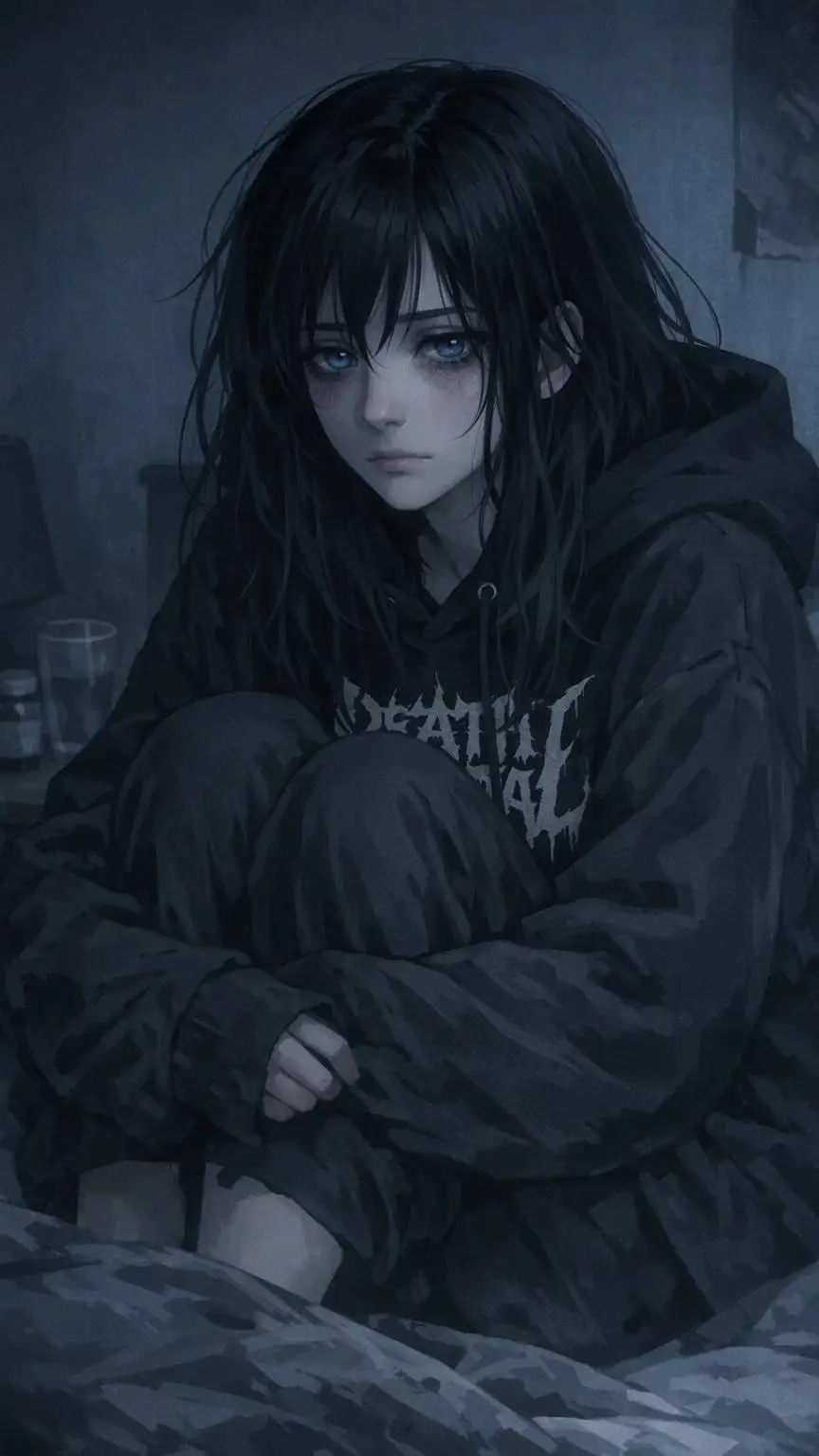 ai character: Ashlynn Night background