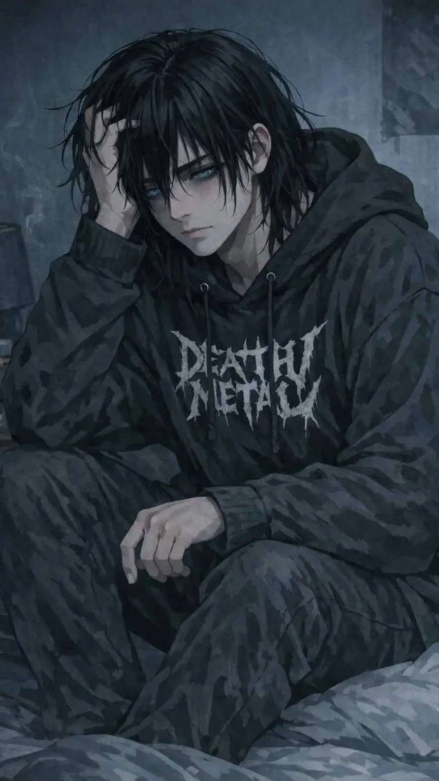 ai character: Asher Night background