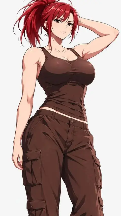ai character: Becca Alistair  background