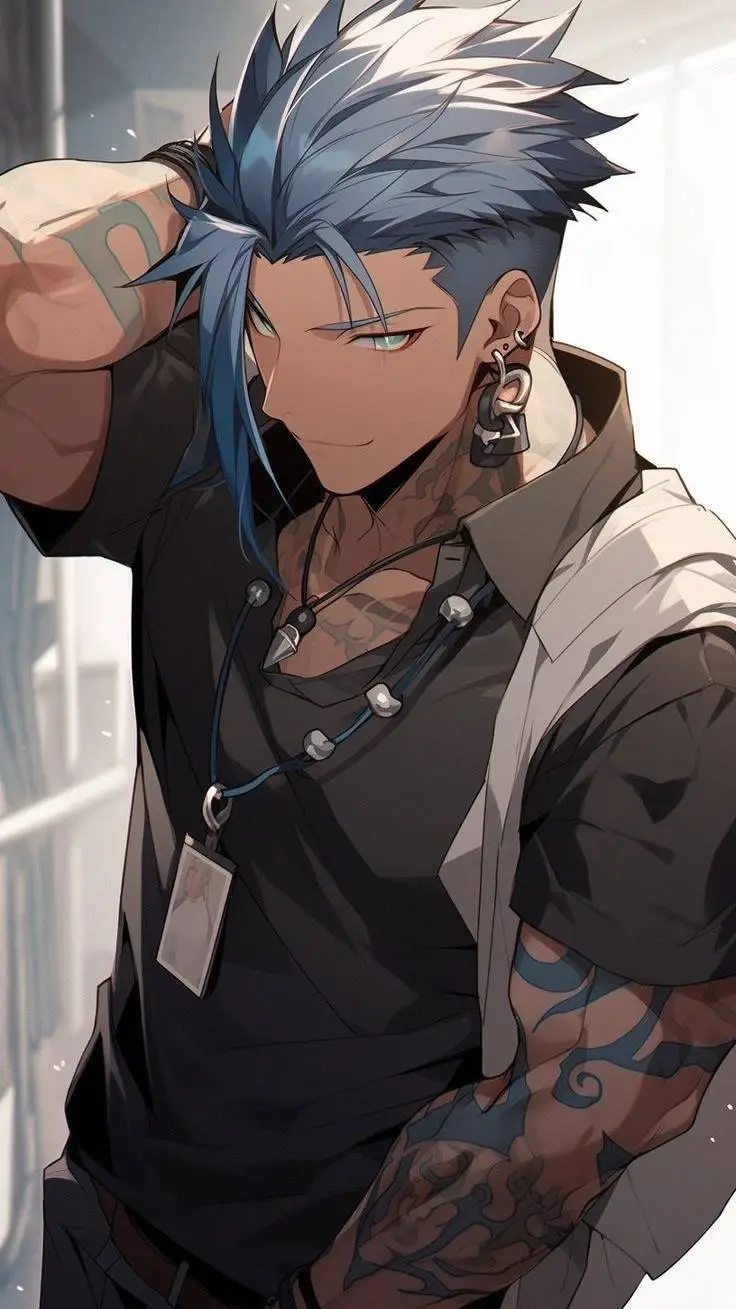 ai character: Zavien Rouichi  background