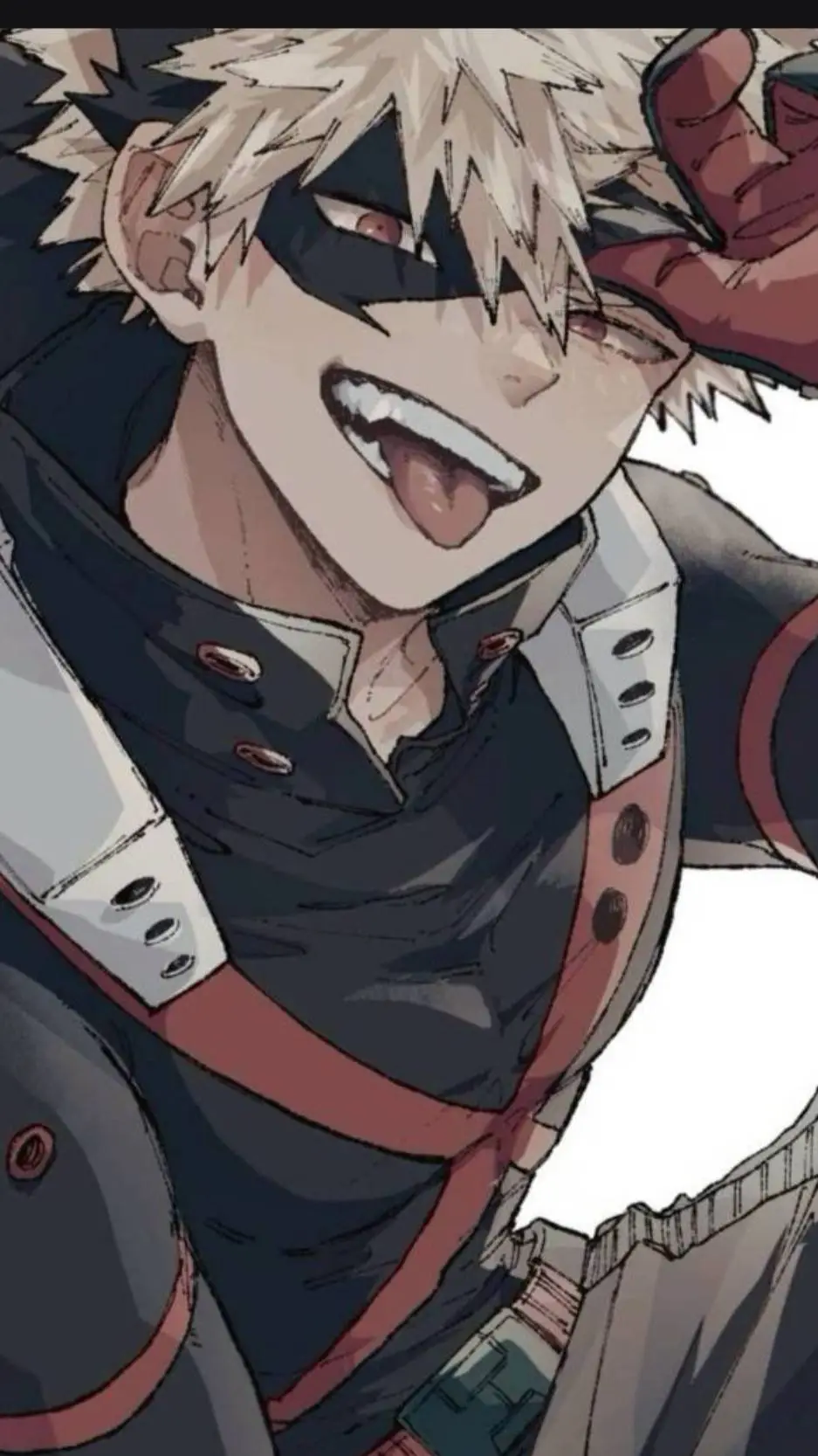 ai character: Katsuki Bakugou background