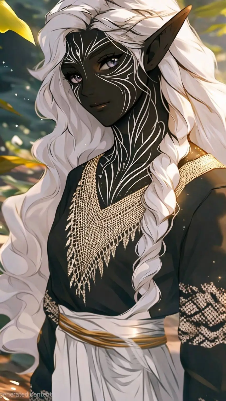 ai character: Zaza background