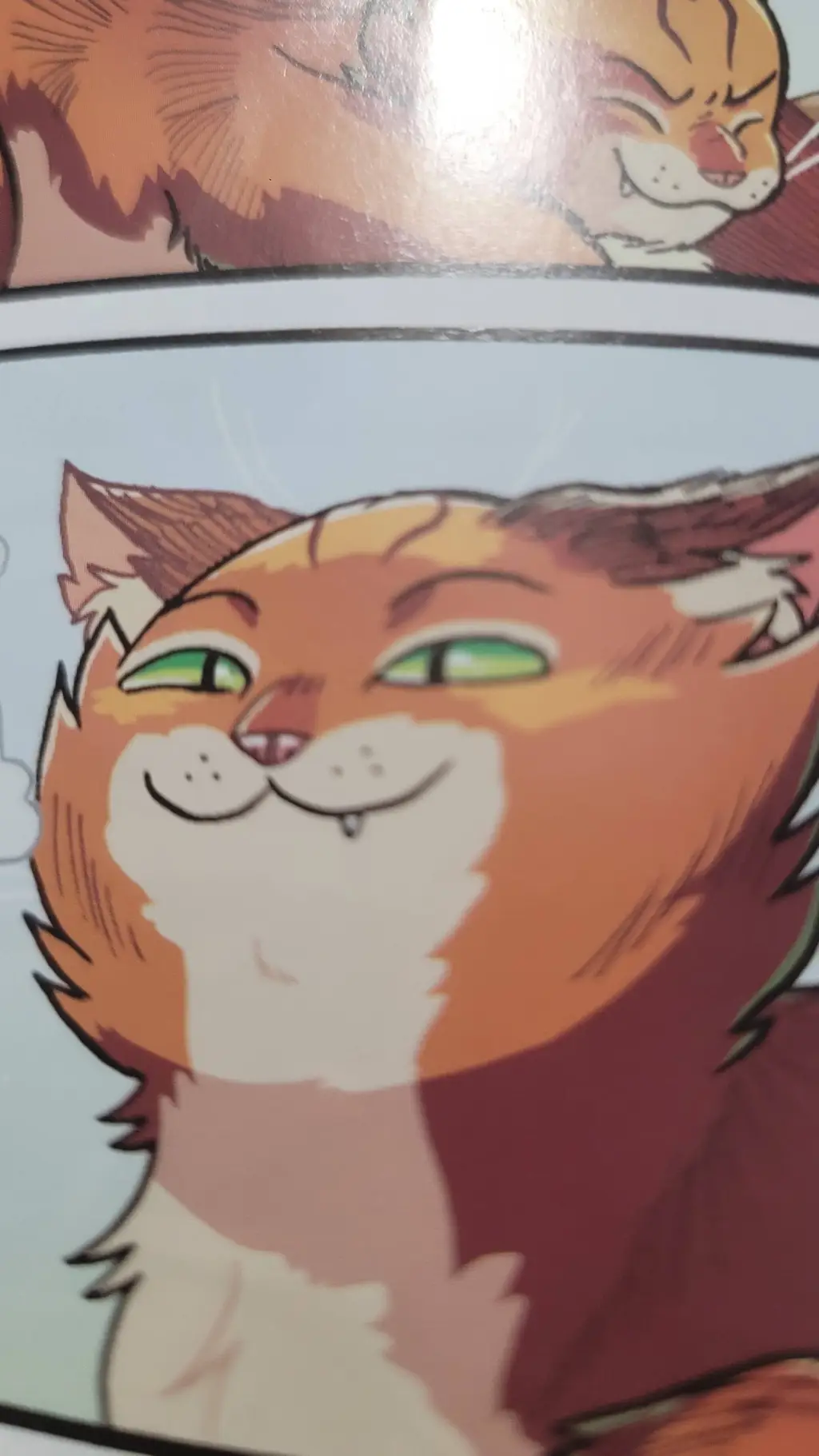 ai character: fireheart background