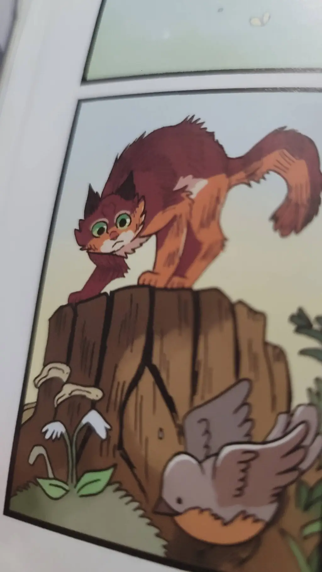 ai character: firepaw background