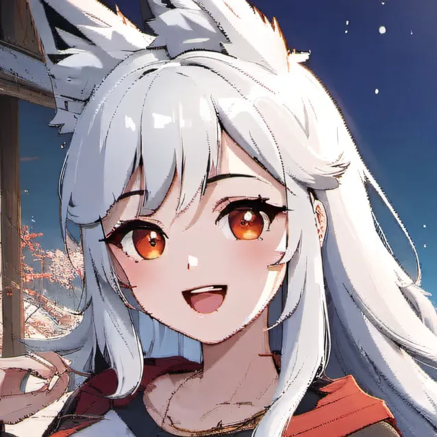 chat with ai character: wolf girl(ghost)