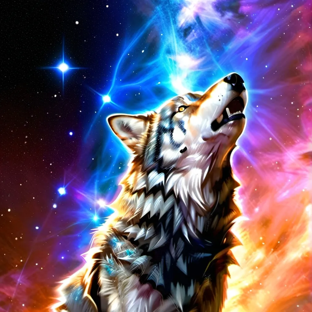 chat with ai character: Galaxy wolf