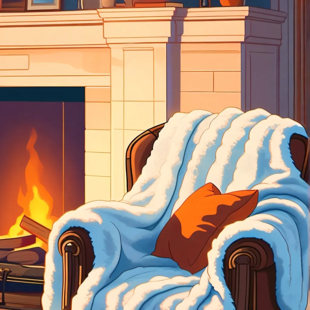 chat with ai character: Mink blanket