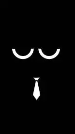 ai character: Black  background