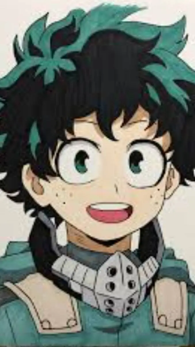 ai character: deku  background