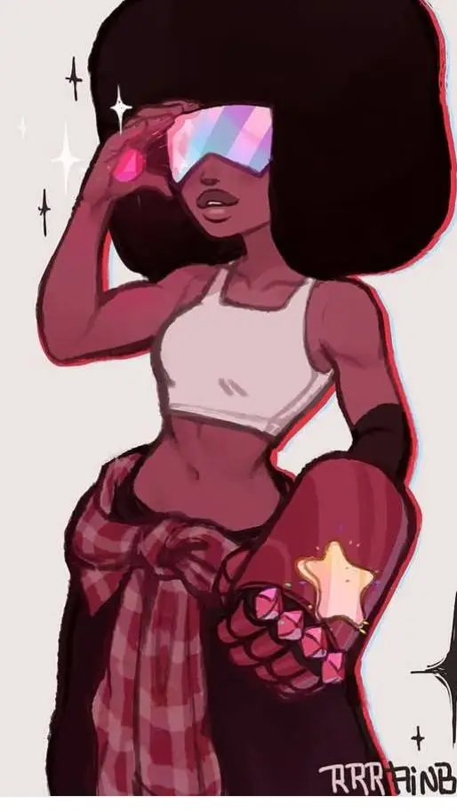 ai character: Garnet background