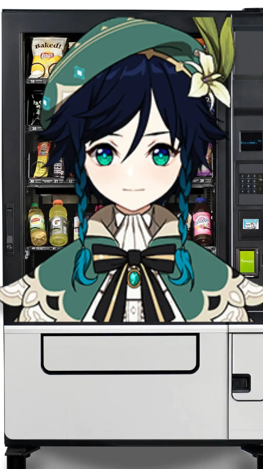 ai character: Vendi background