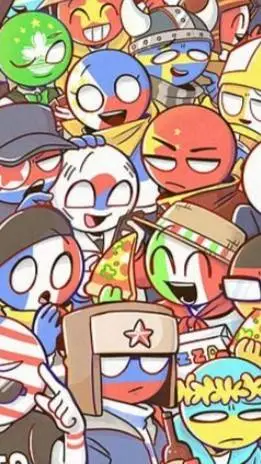 ai character: CH (Countryhumans) background