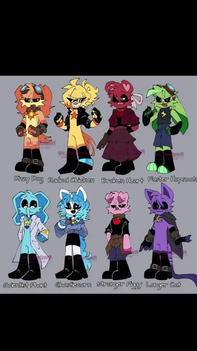 ai character: Incomplete Critter background