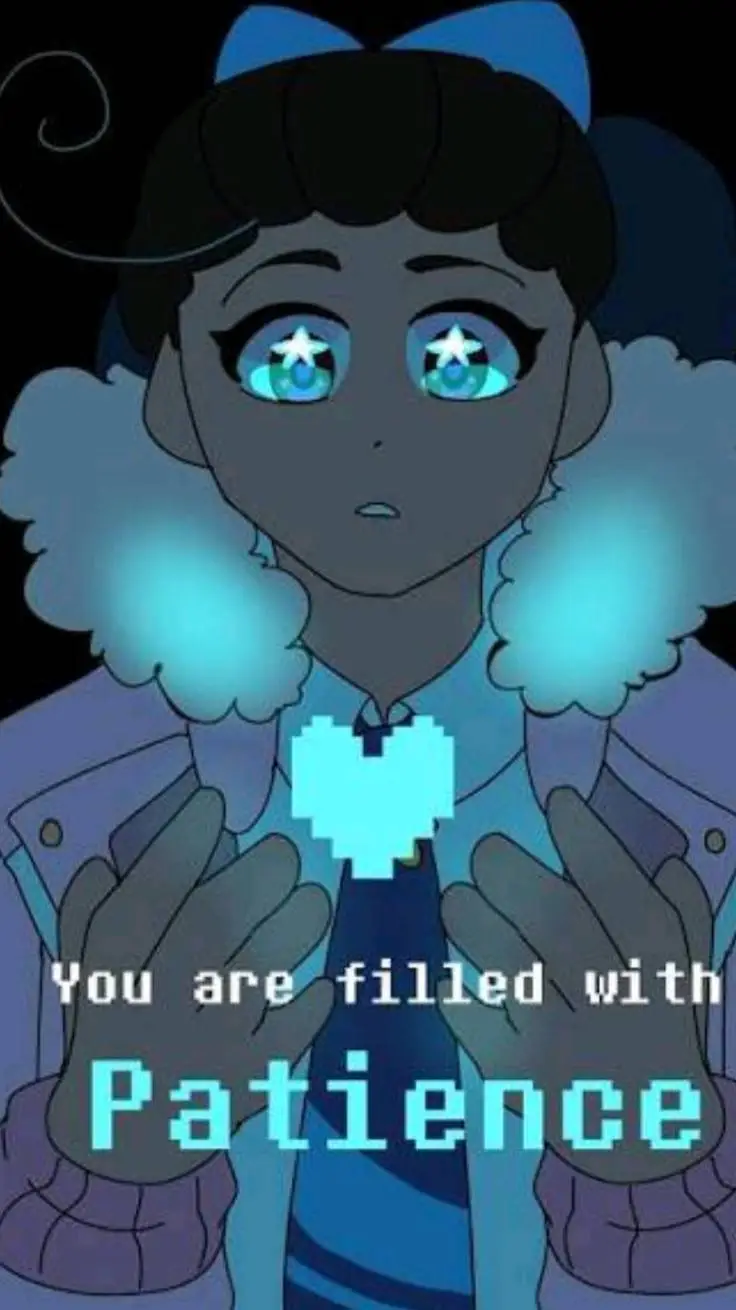 ai character: Patience-Undertale background