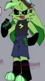 ai character: 💚Faster~Hopscotch💚 background
