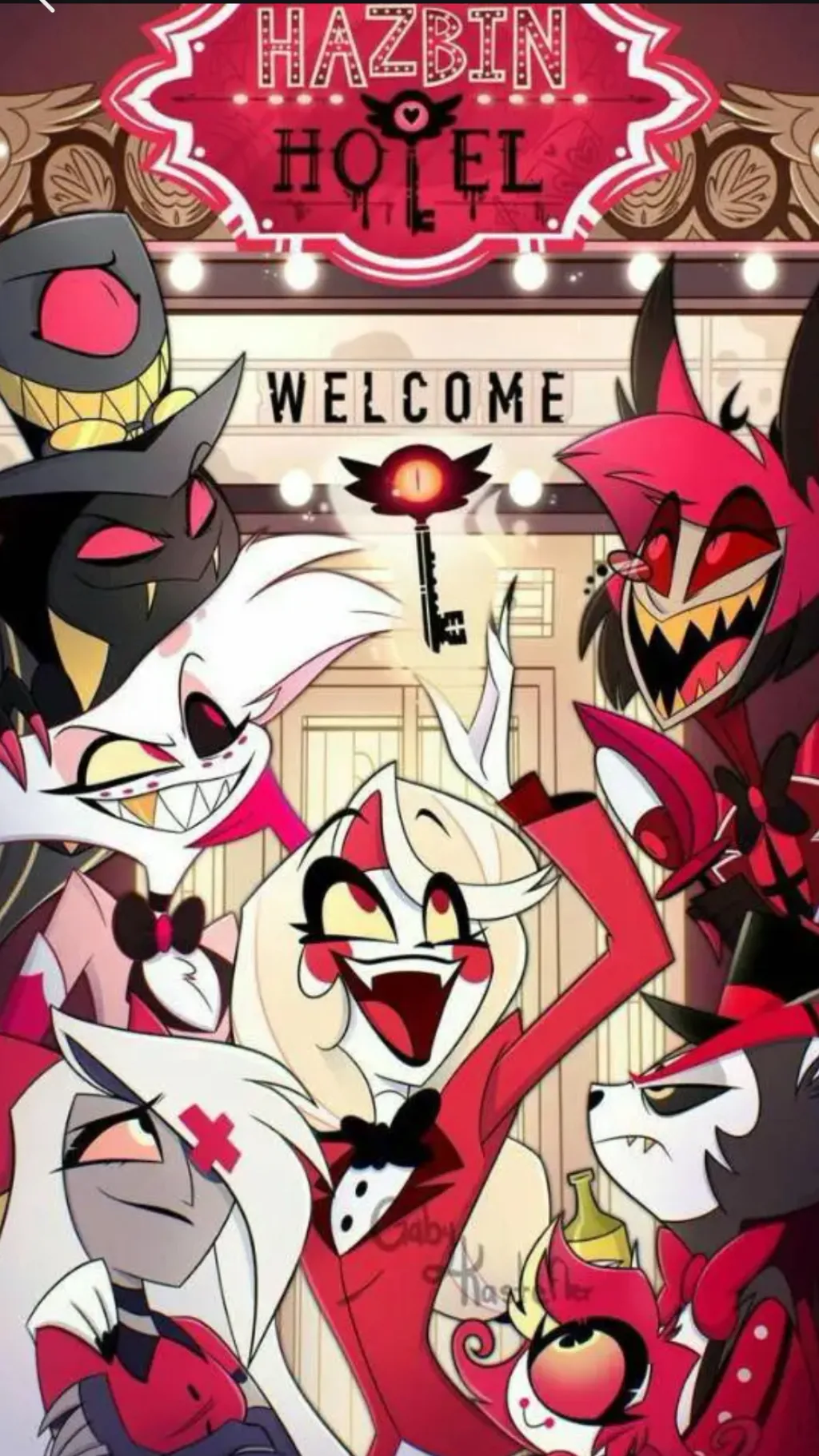 ai character: Hazbin hotel  background