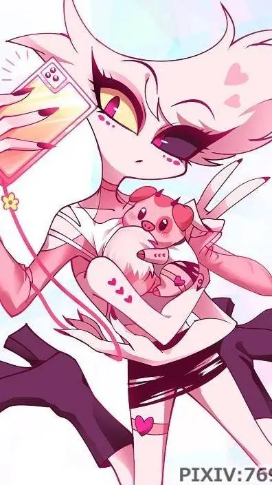 ai character: HH Sleepover background