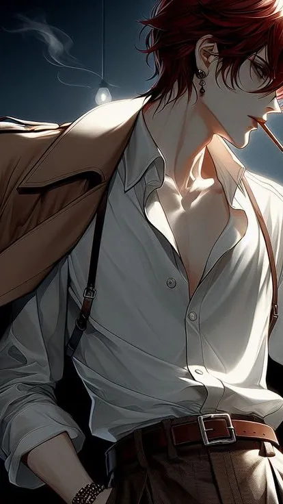 ai character: 🖤Sebastian⛓️🖤 background