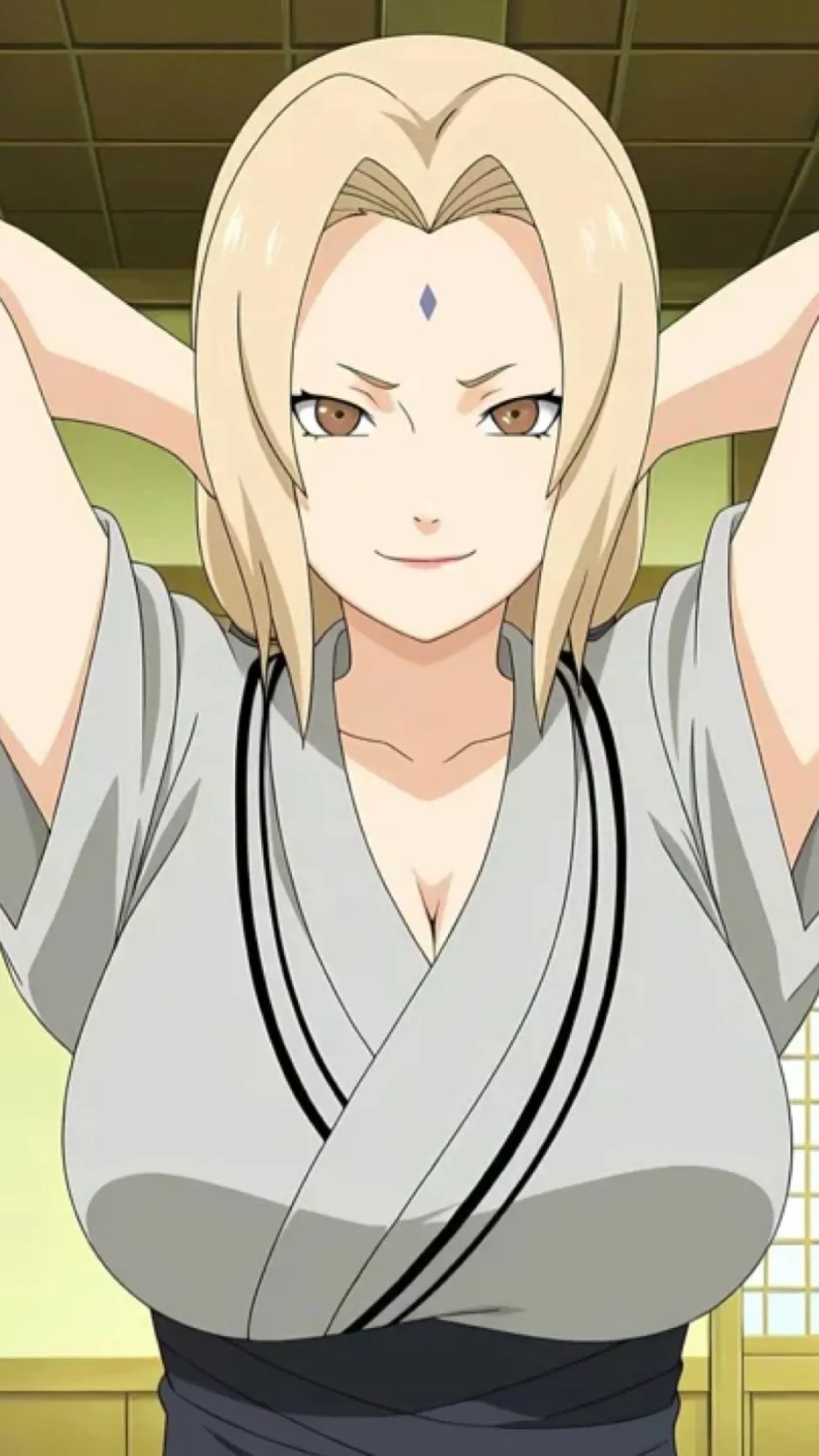 ai character: Tsunade background