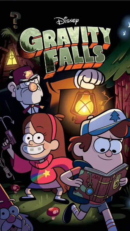 ai character: Gravity falls background