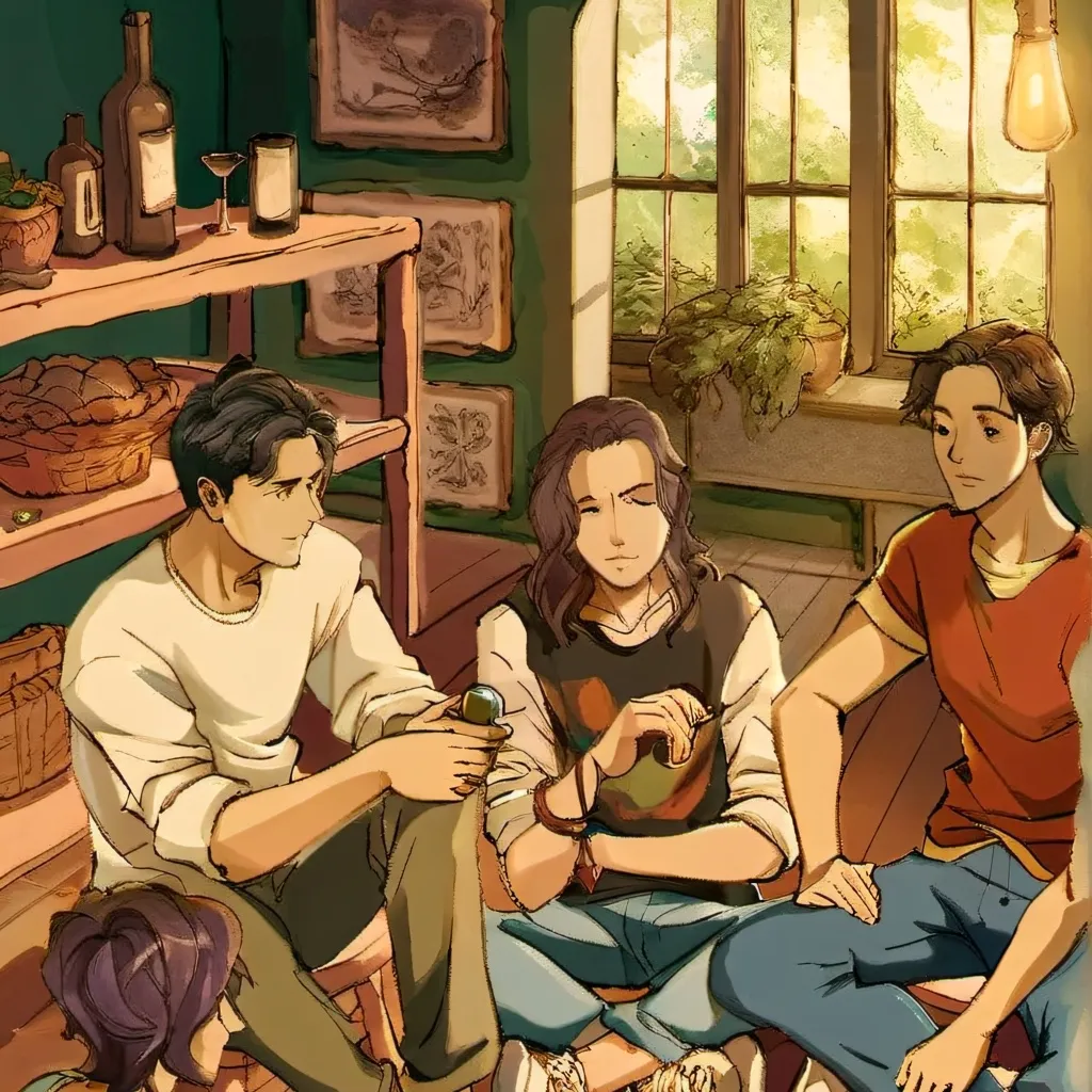 chat with ai character: high school party