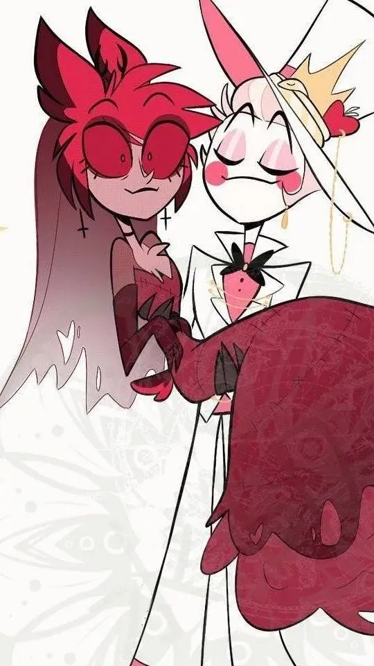 ai character: lucifer x alastor background