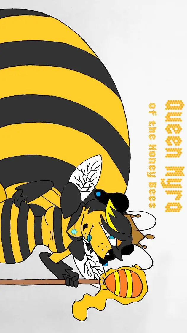 ai character: Queen Myra o t 🍯🐝 background