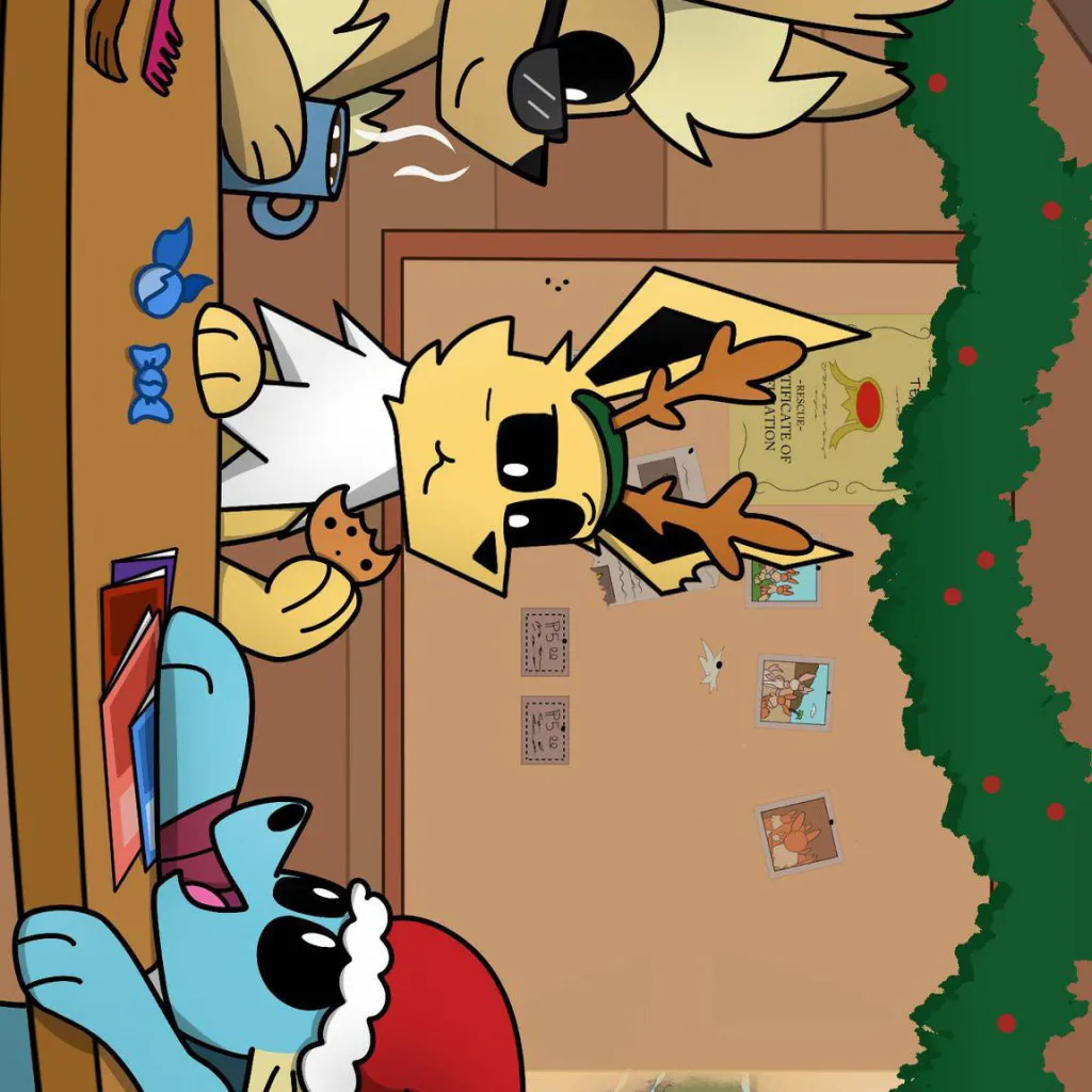chat with ai character: team 5 Christmas 